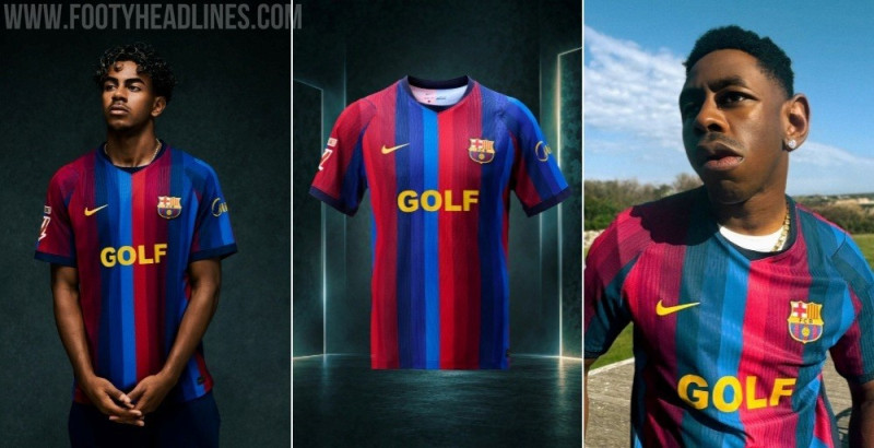 FC Barcelona 26-27 Tyler, The Creator 'Golf Wang' Kit Edition Released